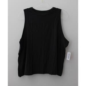 Old Navy Womens CloudMotion Tank Top Black Jack Size L NWT